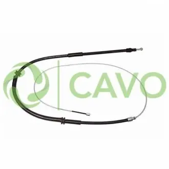 RENAULT трос ручного гальма лів./прав.диск Kangoo 08- (1760/920mm) CAVO 1302 725