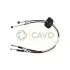 RENAULT трос КПП TRAFIC II 2.0, OPEL VIVARO A 01- CAVO 1314 637 (фото 1)