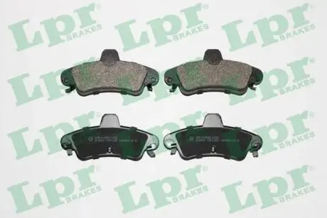 - Гальмівні колодки до дисків (R) LPR 05P1292
