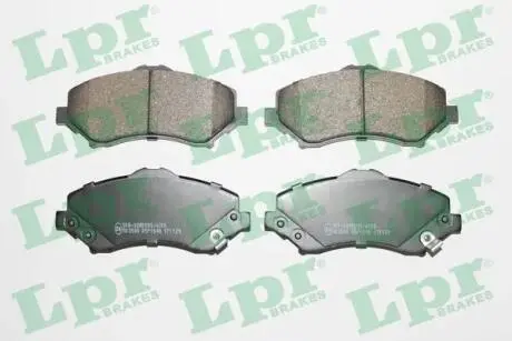 Комплект тормозных колодок, дисковый тормоз LPR 05P1548