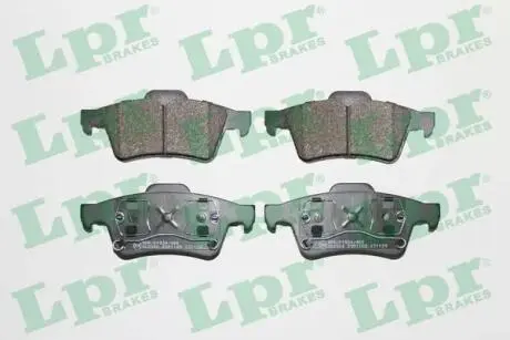 Комплект тормозных колодок, дисковый тормоз LPR 05P1189