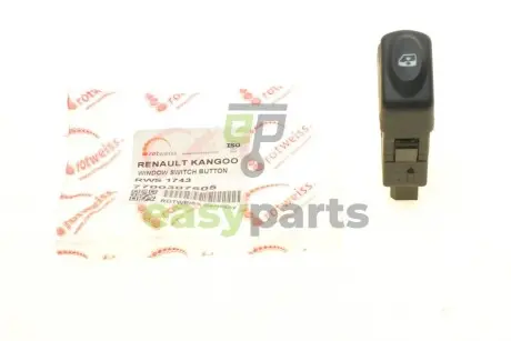 Кнопка склопідіймача Renault Kangoo 97- ROTWEISS RWS1743