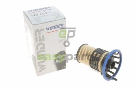 Фільтр паливний Fiat Doblo 1.3-2.0JTD 11- WUNDER FILTER WB 659/1 (фото 1)