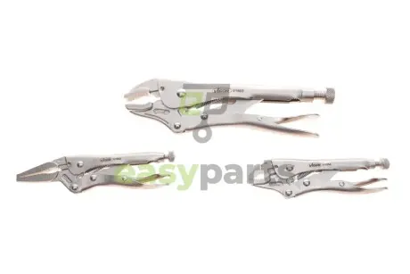 Набір кліщів затискних із фіксатором 125-150-225 мм (Пінці) VIGOR V1808