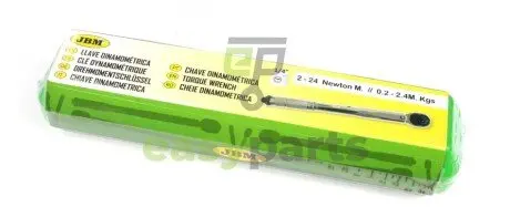 Ключ динамометричний 1/4" 5-25 Нм 270 мм JBM 51262