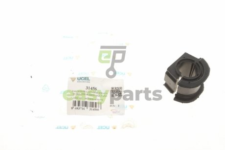 Втулка стабілізатора (переднього/внутрішнього) Fiat Doblo 01- (d=23.5mm) (пасажир) UCEL 31456 (фото 1)