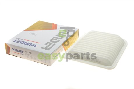 Фільтр повітряний Mitsubishi Lancer/Outlander 1.6/2.0i 10-/Peugeot 4008 1.6 12-/Citroen C4 1.6 12- WUNDER FILTER WH 931