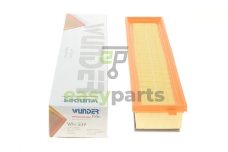 Фільтр повітряний Citroen Berlingo/Peugeot Partner 1.6i 16V 08- WUNDER FILTER WH 509 (фото 1)