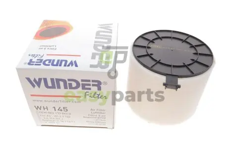 Фільтр повітряний Audi A4/A5 2.7-3.2TFSI 07- WUNDER FILTER WH 145