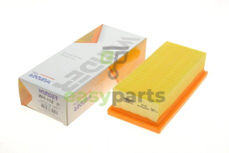 Фільтр повітряний VW Passat/Golf/Jetta 1.5-1.8 74-93 WUNDER FILTER WH 118