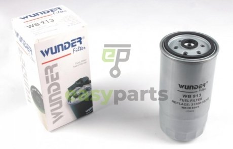 Фільтр паливний Fiat Punto 1.9 JTD 00-12 WUNDER FILTER WB 913 (фото 1)
