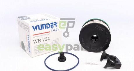 Фільтр паливний MB OM654 / Sprinter OM 651 18- WUNDER FILTER WB 724 (фото 1)
