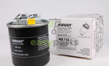 Фільтр паливний MB Sprinter 906/Vito (W639) 10- WUNDER FILTER WB 719