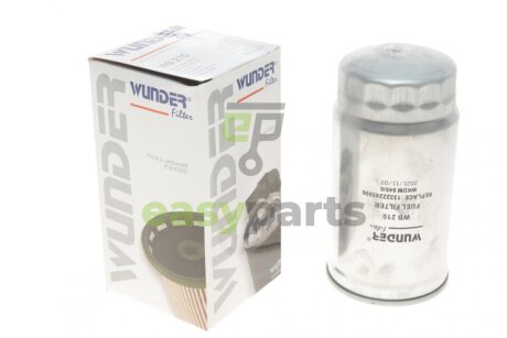 Фільтр паливний BMW 3 (E36)/5 (E34/E39)/7 (E38) 2.5D 91-04 (M51) WUNDER FILTER WB 210 (фото 1)