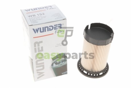 Фільтр паливний Skoda Octavia/VW Golf VII/ Passat 1.6/2.0TDI 12- WUNDER FILTER WB 152