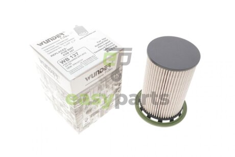 Фільтр паливний VW Touareg/Porsche Cayenne 3.0-4.2D 10- WUNDER FILTER WB 137