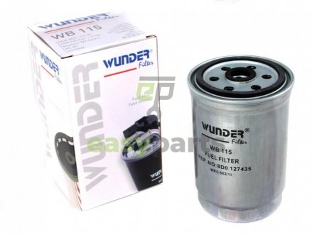 Фільтр паливний VW Passat 1.9 TDI 98-00 WUNDER FILTER WB 115 (фото 1)