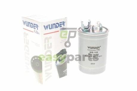 Фільтр паливний VW Caddy 1.9SDI/TDI -03 WUNDER FILTER WB 108 (фото 1)