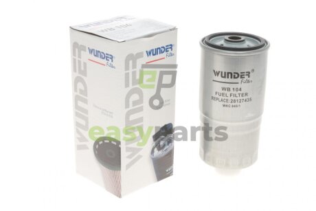 Фільтр паливний VW/Audi 1.6/1.9D/TD WUNDER FILTER WB 104