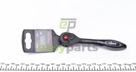 Фото тріскачка 1/4" 72 зубця 150 мм VIGOR V6014 Тріскачка 1/4" 72 зубця 150 мм VIGOR V6014
