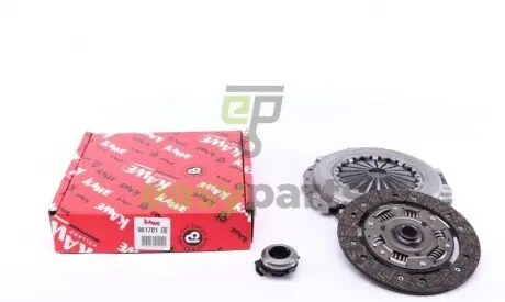 Комплект зчеплення Renault Megane 1.6 16V 98-03 (d=215mm) (+вижимний) KAWE 961701