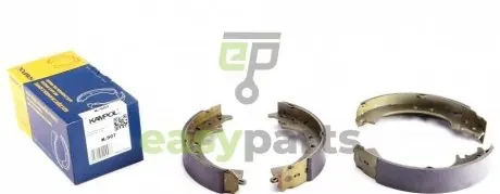 Колодки гальмівні (задні) Toyota Rav4 1.8/2.0i 4WD 94-05 (барабанні) (228.6x40) KAMPOL K-907