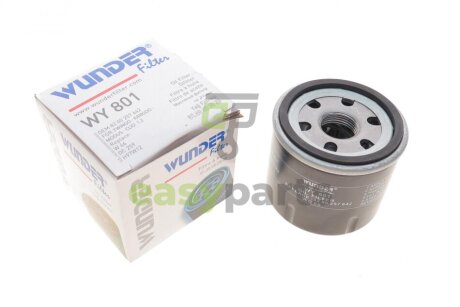 Фільтр масляний Renault Kangoo 1.2 97-09 (бензин) WUNDER FILTER WY 801