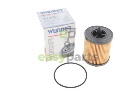 Фільтр масляний Opel Astra G/Vectra B/C 2.2i 00- WUNDER FILTER WY 308