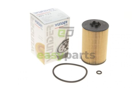 Фільтр масляний VW Passat/Caddy/T5 1.6/2.0TDI 14- WUNDER FILTER WY 123