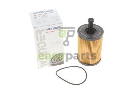 Фільтр масляний VW T5/Caddy III 03- WUNDER FILTER WY 106 (фото 1)