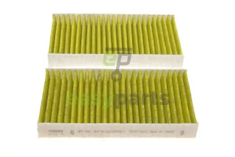 Фільтр салону Honda Civic 1.3/2.0i 01-05 (вугільний) (к-кт 2 шт.) WUNDER FILTER WPK 999