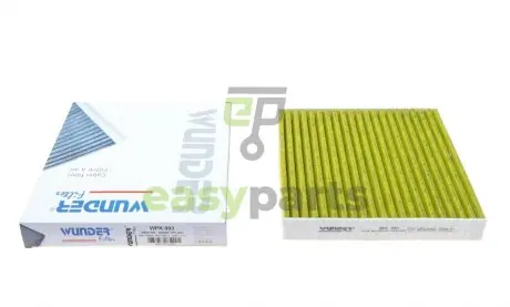 Фільтр салону Honda HR-V 15-/ Jazz 08- (вугільний) WUNDER FILTER WPK 993