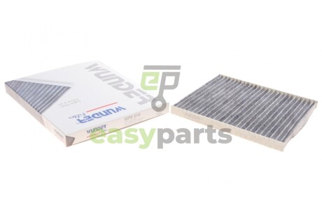 Фільтр салону Hyundai Tucson 04-15/i40 11-/ix35 09-/KIA Rio 05-17/Sportage 94-15 (вугільний) WUNDER FILTER WPK 910