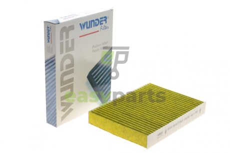 Фільтр салону Renault Megane IV 1.2-1.6DCi 15- (вугільний) WUNDER FILTER WPK 819