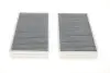 Фільтр салону MB E-class (W210) (к-кт 2шт.) (вугільний) WUNDER FILTER WPK 701 (фото 4)