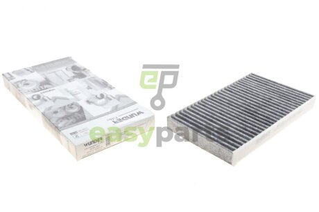 Фільтр салону Fiat Bravo/Brava/Marea 96-02/Iveco Daily 3.0HTP 99-06 (вугільний) WUNDER FILTER WPK 601