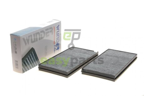 Фільтр салону BMW 5 (E60) 3.0D 01- (вугільний) WUNDER FILTER WPK 210