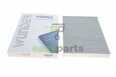 Фільтр салону Audi A4/A6 1.6-4.2 97- (вугільний) WUNDER FILTER WPK 113