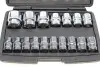 Набір головок 12-граней 1/2" 10-32 мм 16 од. (хромовані) VIGOR V7512/17 (фото 2)
