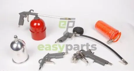 Фото набір пневмоінструменту 5 од. JBM 51277 Набір пневмоінструменту 5 од. JBM 51277