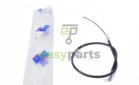 Трос ручника (задній) (R) Ford Transit 2.0-2.4 DI 00- (1283/990mm) DP BC 21635 BNS