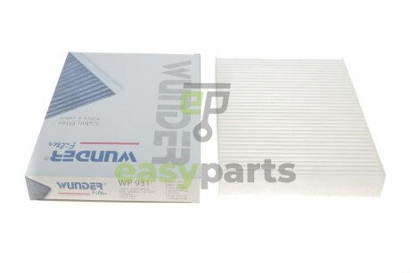 Фільтр салону Nissan Qashqai 1.2-1.6dCi 13- WUNDER FILTER WP 931