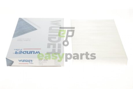 Фільтр салону Citroen C2/C3/C4/Peugeot 307/308 00- WUNDER FILTER WP 406