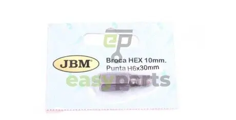 Біта M10 Hex 6 JBM 10370