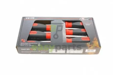 Набір викруток Hex NUT 6 од. VIGOR V4199