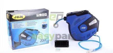 Шланг пневматичний на котушці 3/8" O9,5 мм L 20 м JBM 53582