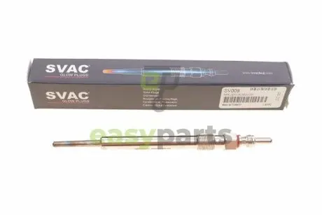 Фото свічка розжарювання VW T5/Caddy 1.6-2.0 TDI 10- (4.4V) SVAC SV009 Свічка розжарювання VW T5/Caddy 1.6-2.0 TDI 10- (4.4V) SVAC SV009