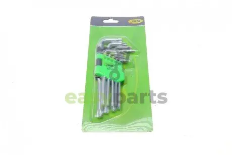 Набір ключів Г-под. Torx з отвором T10-T50 JBM 53739