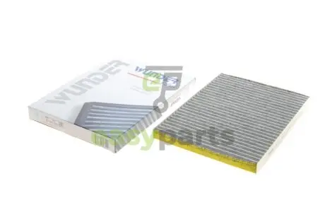 Фільтр салону VW Golf 1.6/1.8/1.9SDI/1.9TDI/2.0-16V 97- (вугільний) WUNDER FILTER WPK 101