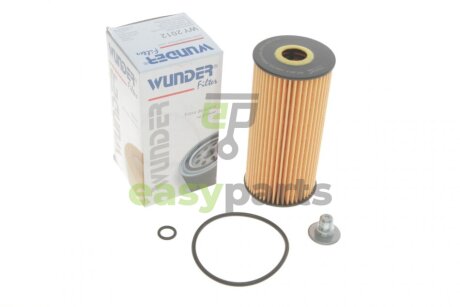 Фільтр масляний Hyundai Santa Fe/Kia Sorento 2.0/2.2 CRDi 09- WUNDER FILTER WY 2012